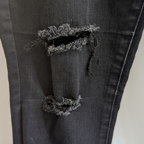 James Jeans High Class Edition Skinny Jeans in Black Shadow - Sz 28 - Picture 6 of 12